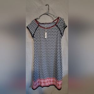 Max studio Geometric Dress NWT